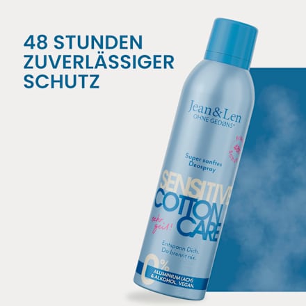 Deospray Sensitive Cotton Care Jean&Len