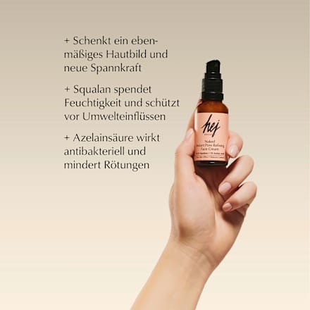 Gesichtscreme Naked Instant Pore Refining hej ORGANIC