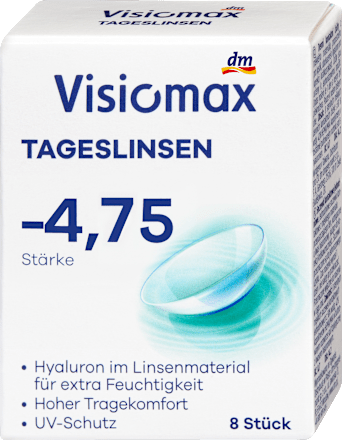 Dnevne kontaktne leče, dioptrija -4,75 visiomax