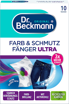 Farb- & Schmutzfangtücher Verfärbungsschutz Ultra Dr. Beckmann