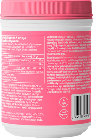 Beauty Collagen s příchutí jahoda a citron VITAL PROTEINS