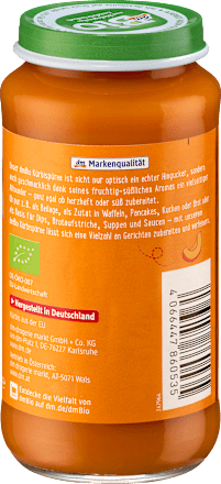 Fruchtmark Kürbispüree dmBio
