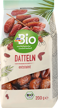 Sušené datle vykôstkované dmBio