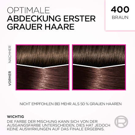 Pflegende Intensivtönung - Nr. 400 Braun L'ORÉAL PARiS CASTING Crème Gloss