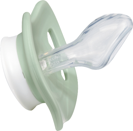Ciuccio anatomico in silicone dal 16° mese assort. babylove