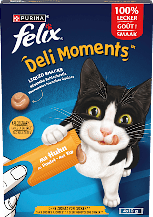 Katzenleckerlies Deli Moments Huhn Felix
