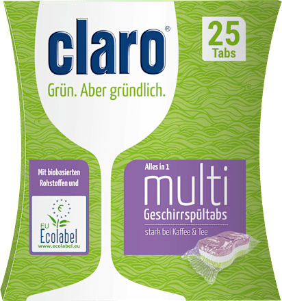 Geschirrspül-Tabs multi claro