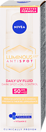 Luminous630® pigmentfoltok elleni nappali krém SPF 50 NIVEA