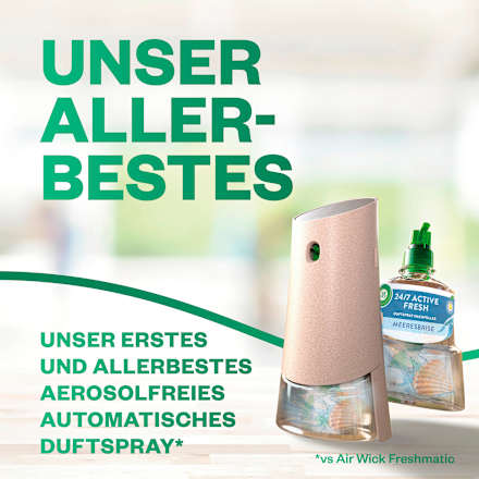 Duftspray 24/7 Active Fresh Nachfüller Meeresbrise AirWick