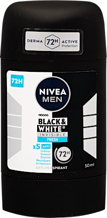 Deo Stift Black&White Invisible Fresh NIVEA MEN