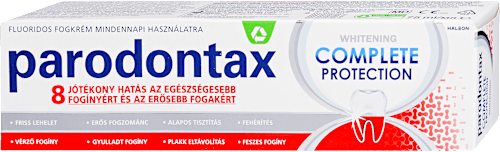 Fogkrém complete protection whitening Parodontax