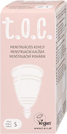 Menstruációs intimkehely, S méret t.o.c.