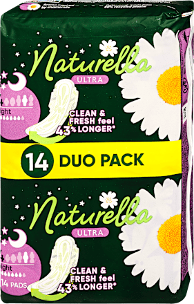 Egészségügyi betét Ultra Night Camomile éjszakai Naturella