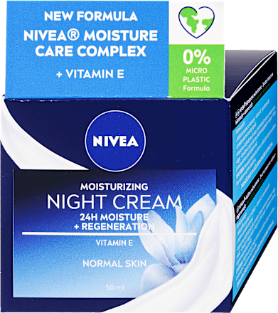 Éjszakai arckrém Aqua Effect normál bőrre NIVEA