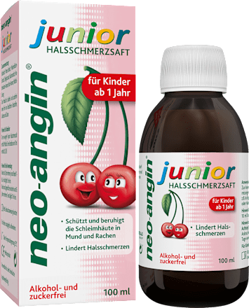 neo-angin junior Halsschmerzsaft neo-angin