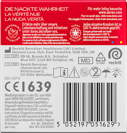 Kondome Gefühlsecht Reisegröße Durex