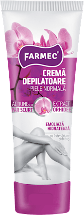Cremă depilatoare piele normală farmec
