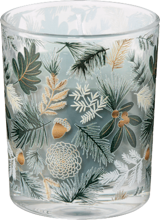 Duftkerze im Glas mit Druck Profissimo