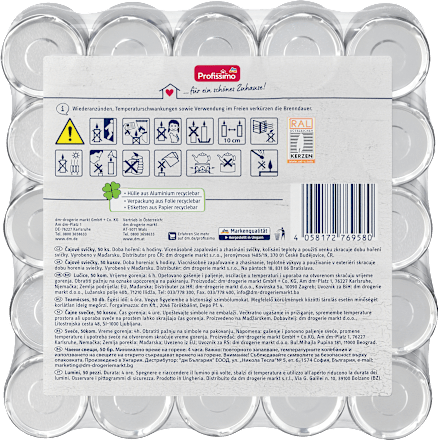 Čajne svečke Profissimo