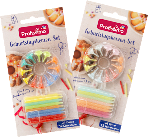 Narodeninové sviečky Profissimo