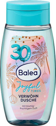 Sprchovací gél Joyful Times 30 rokov Balea