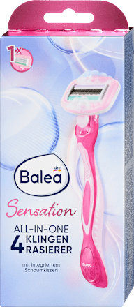 Rasierer 4-Klingen Sensation Balea