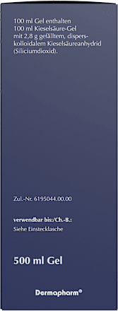 sikapur Silicium Gel F 2,8 g/100 ml Gel Kieselsäure-Gel mit gefälltem, disperskolloidalem Siliciumdioxid sikapur