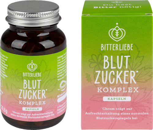 Kapseln Blutzucker Komplex BitterLiebe