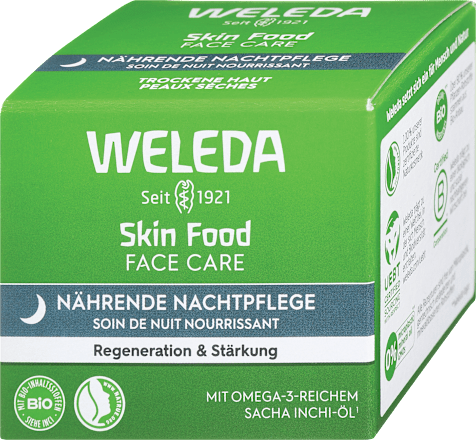 Hranljiva nočna krema Skin Food WELEDA