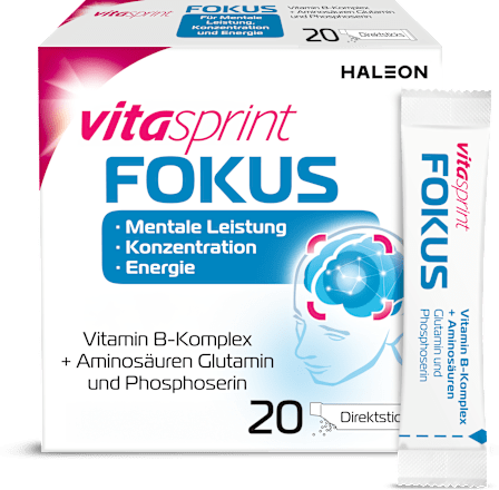 Vitasprint Fokus Direktsticks 20 St vitasprint
