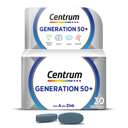 Centrum Generation 50+ Tabletten 30 St Centrum
