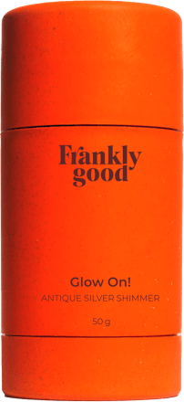 Glow On! highlighter u stiku za tijelo i lice – Antique Silver Shimmer Frankly good