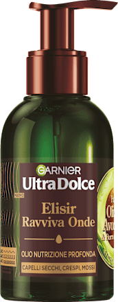 Elisir Ravviva Onde olio di avocado e burro di karitè Garnier Ultra Dolce