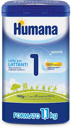 Latte per lattanti 1 in polvere Humana