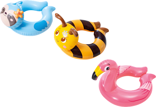 Schwimmreifen Tiere sortiert INTEX