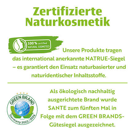 Feuchtigkeitscreme Pore Control SANTE NATURKOSMETIK