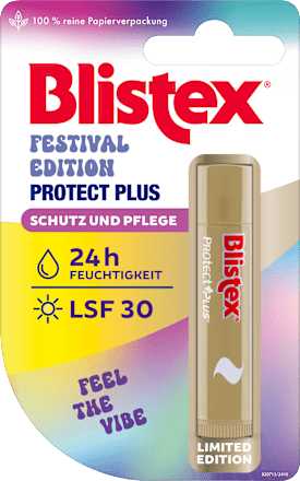 Lippenpflege Protect Plus Schutz und Pflege Festival Edition  Blistex