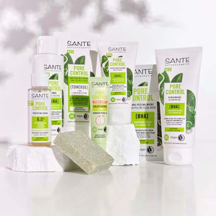 Gesichtsmaske Pore Control BHA (2x4ml) SANTE NATURKOSMETIK