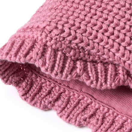 Stirnband aus Strick, rosa, Gr. 54/55 ALANA