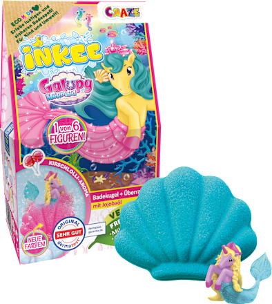 Kinder Badezusatz Badebombe Galupy Mermaid CRAZE