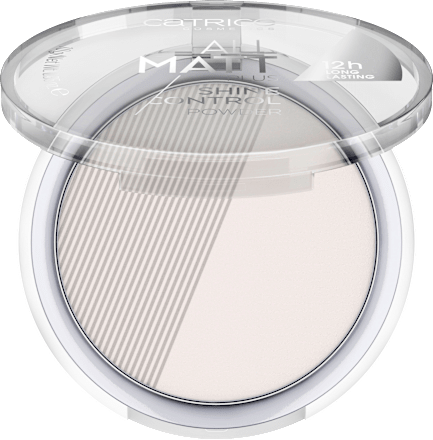 All Matt Plus Shine Control pudră compactă 001 Universal CATRICE
