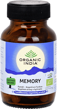 kapsle BIO Paměť Organic India