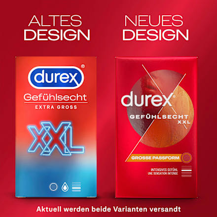 Kondome Gefühlsecht XXL Durex
