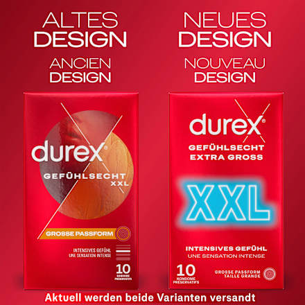 Kondome Gefühlsecht XXL Durex