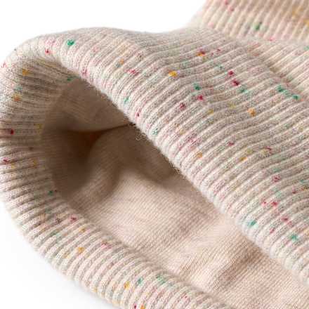 Mütze mit Ripp-Struktur, beige, Gr. 46/47 ALANA