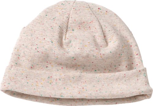 Mütze mit Ripp-Struktur, beige, Gr. 46/47 ALANA