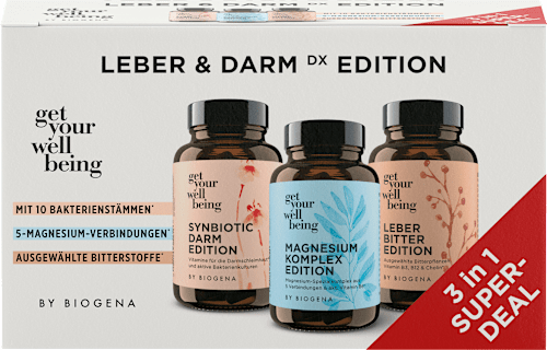 Leber und Darm Detox Bundle Kapseln 3 x 60 St get your well being BY BIOGENA