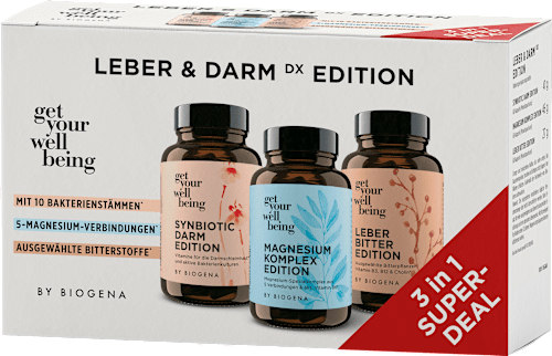 Leber und Darm Detox Bundle Kapseln 3 x 60 St get your well being BY BIOGENA