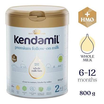 pokračovací mléčná kojenecká výživa 2 Premium HMO 6m Kendamil