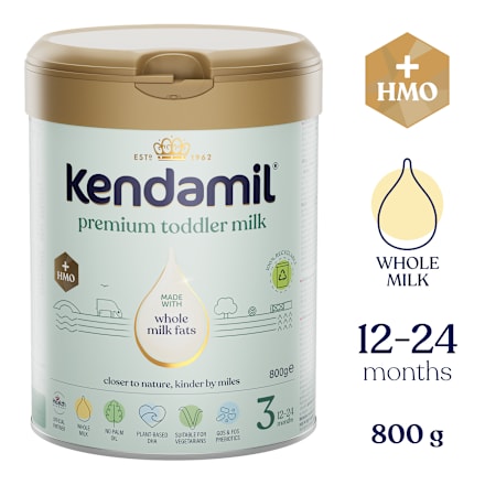 pokračovací mléčná kojenecká výživa 3 Premium HMO 12m Kendamil